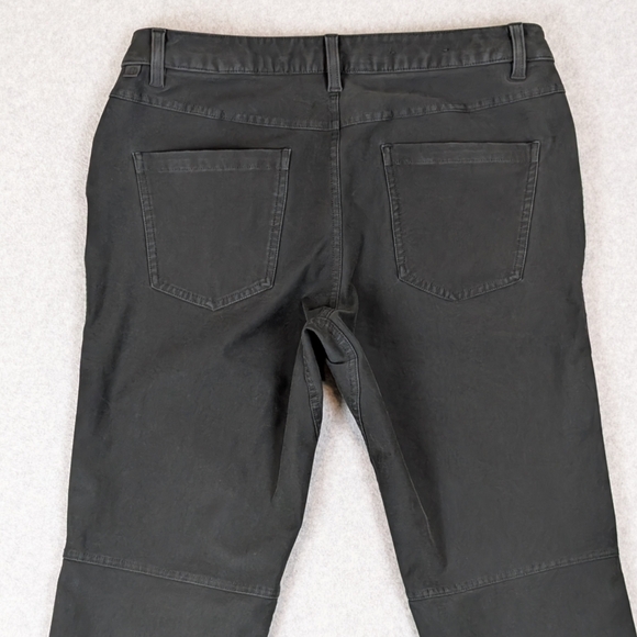 Lululemon ABC Utilitech Pants Mens 32 Black Stretch Canvas M5ABPS FITS LIKE SLIM - Picture 8 of 10